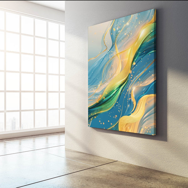 Flowing Elegance Abstract Art | MusaArtGallery™