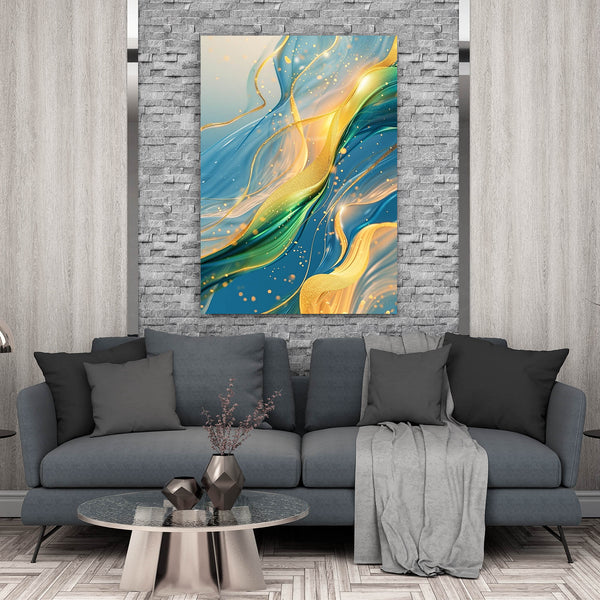 Flowing Elegance Abstract Art | MusaArtGallery™