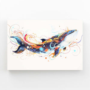 Flowing Harmony Whale Art | MusaArtGallery™