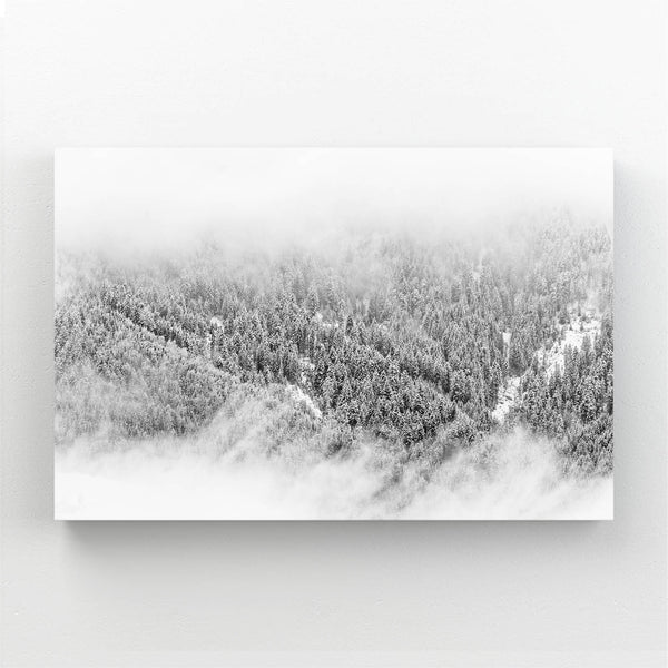 Foggy Pines Tree Art | MusaArtGallery™