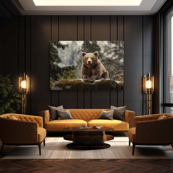 Forest Bear Wall Decor