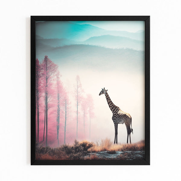 Forest Giraffe Wall Decor