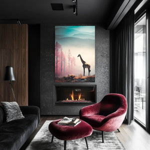 Forest Giraffe Wall Decor