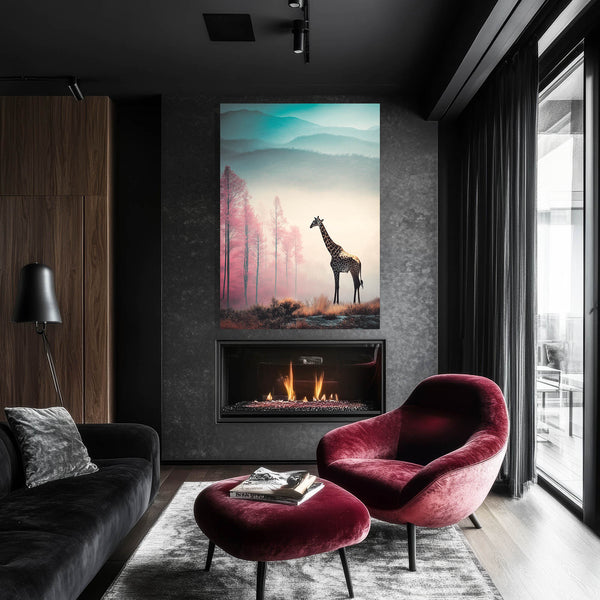 Forest Giraffe Wall Decor