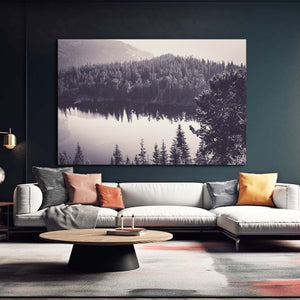 Forest Reflections Landscape Wall Art | MusaArtGallery™