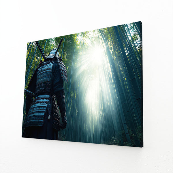 Forest Samurai Art Canvas