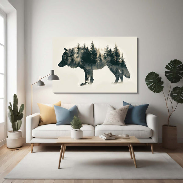 Forest Wolf Art  | MusaArtGallery™