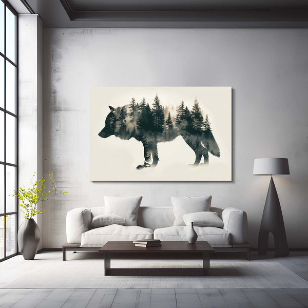 Forest Wolf Art  | MusaArtGallery™