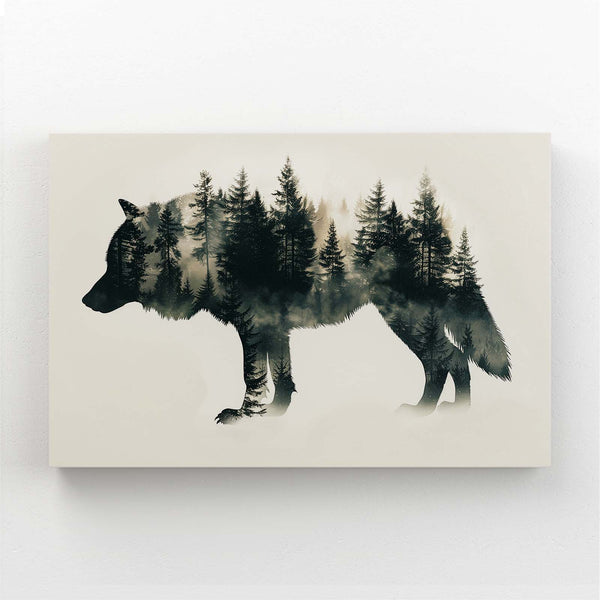 Forest Wolf Art  | MusaArtGallery™