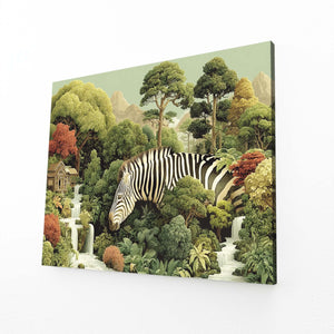 Forest Zebra Art