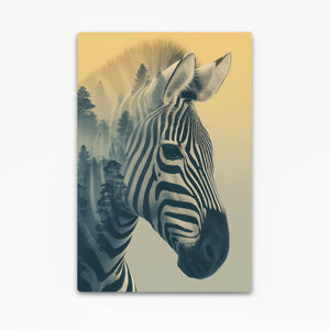 Forest Zebra Wall Art
