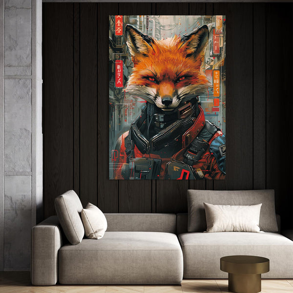 Fox Angry Art  | MusaArtGallery™