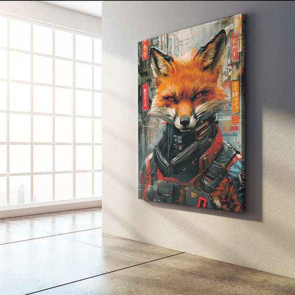 Fox Angry Art  | MusaArtGallery™