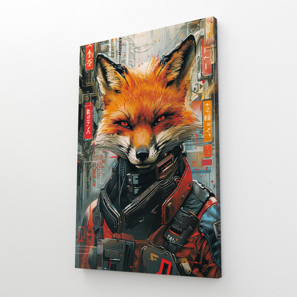 Fox Angry Art  | MusaArtGallery™