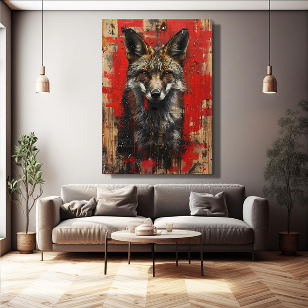 Fox Wall Art Canvas | MusaArtGallery™