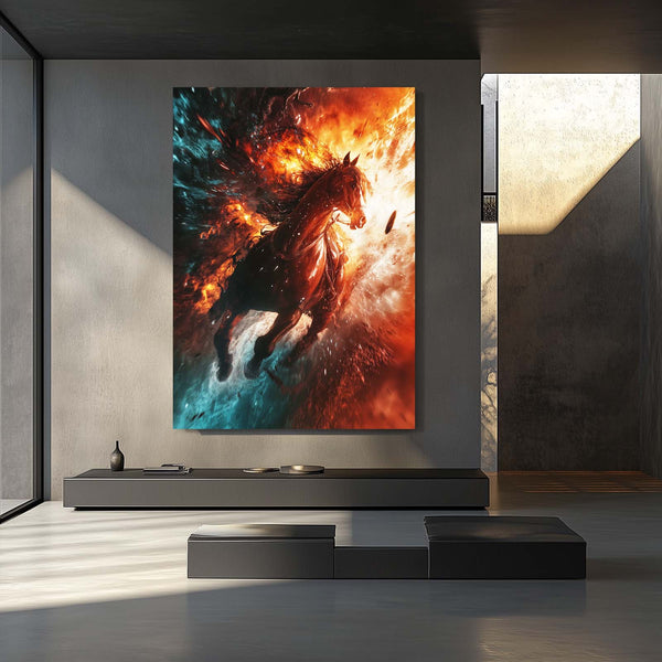 Fracture  Horse  Art