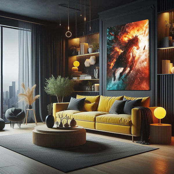 Fracture  Horse  Art