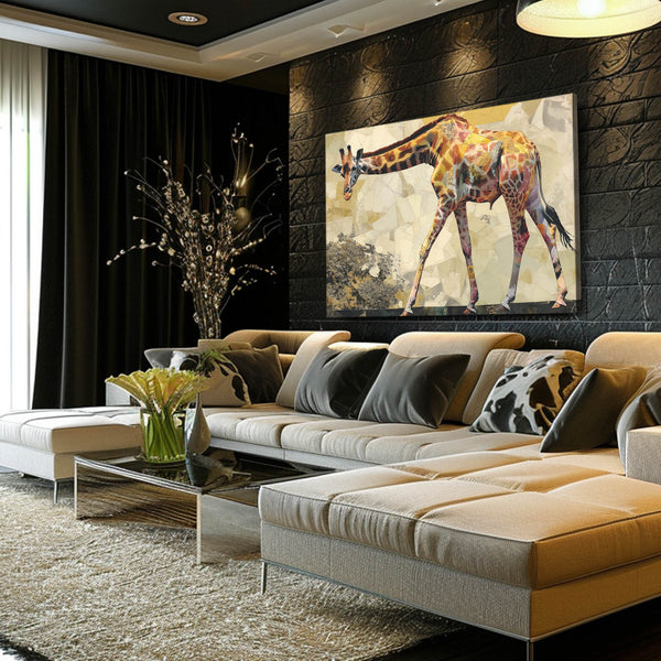 Frame Giraffe Wall Art