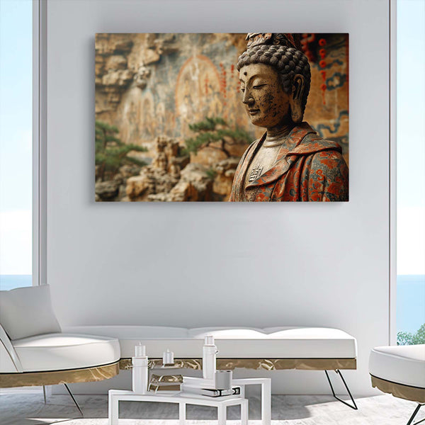 Framed Buddha Canvas Wall Art | MusaArtGallery™
