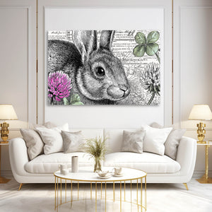 Framed Bunny Print