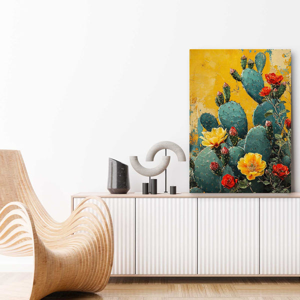 Framed Cactus Art Wall | MusaArtGallery™