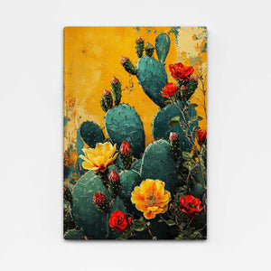 Framed Cactus Art Wall | MusaArtGallery™