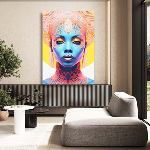 Africa Colorful Wall Art | MusaArtGallery™