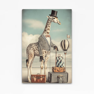 Framed Giraffe Wall Art