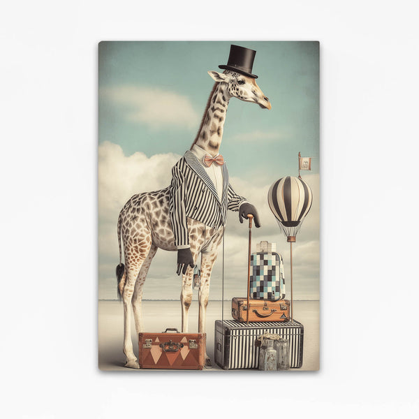 Framed Giraffe Wall Art