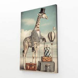 Framed Giraffe Wall Art