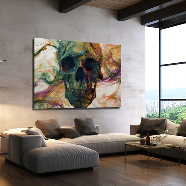 Framed Skull Wall Art | MusaArtGallery™