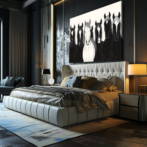Framed Wall Art Horses