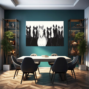 Framed Wall Art Horses