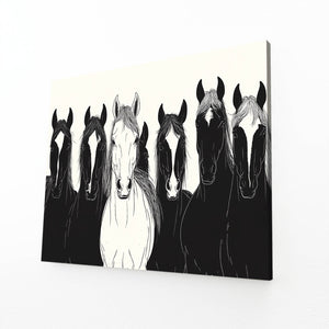 Framed Wall Art Horses