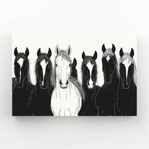 Framed Wall Art Horses