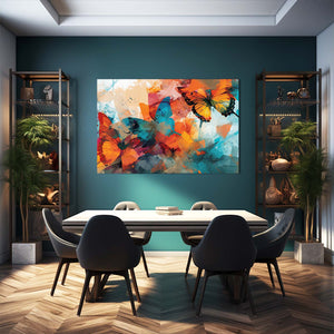 Abstract Mosaic Butterfly Wall Art | MusaArtGallery™