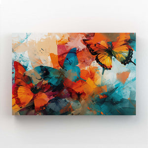 Abstract Mosaic Butterfly Wall Art | MusaArtGallery™