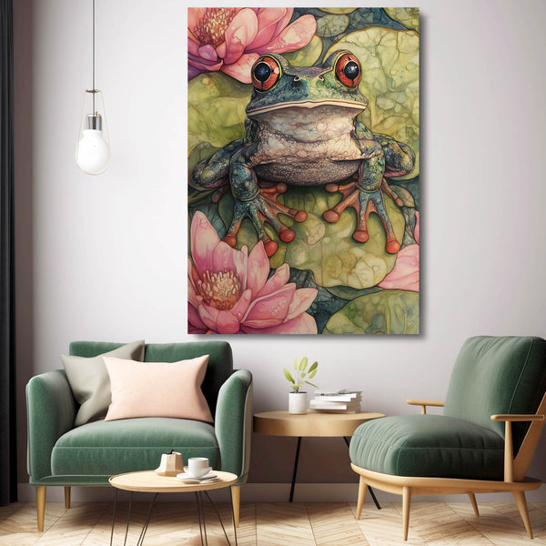 Frog Bathroom Wall Decor
