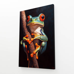 Frog Canvas Wall Art