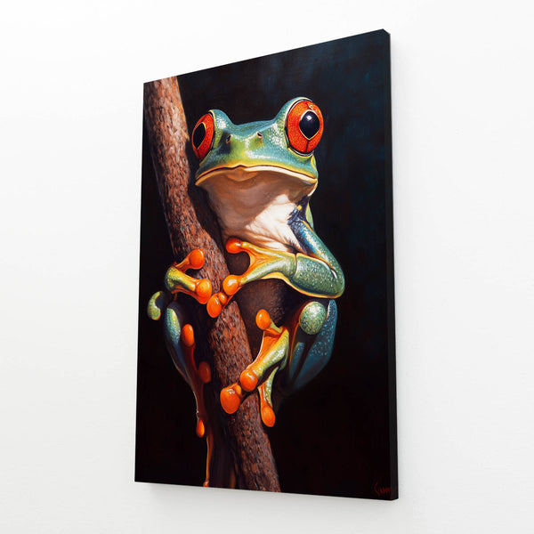Frog Canvas Wall Art