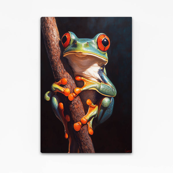 Frog Canvas Wall Art