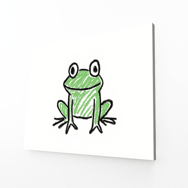 Frog Line Art