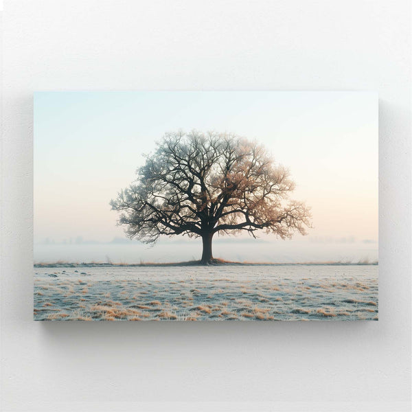 Frosted Dawn Tree Art | MusaArtGallery™