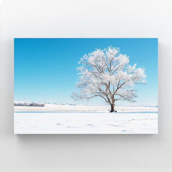 Frosted Elegance Tree Art | MusaArtGallery™