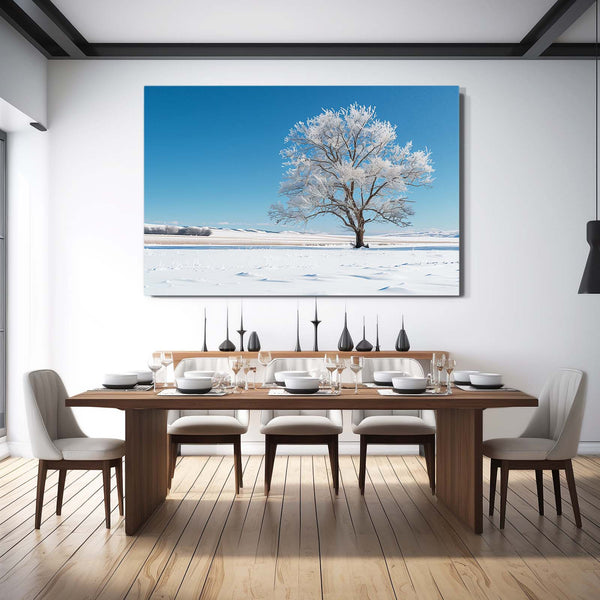 Frosted Elegance Tree Art | MusaArtGallery™