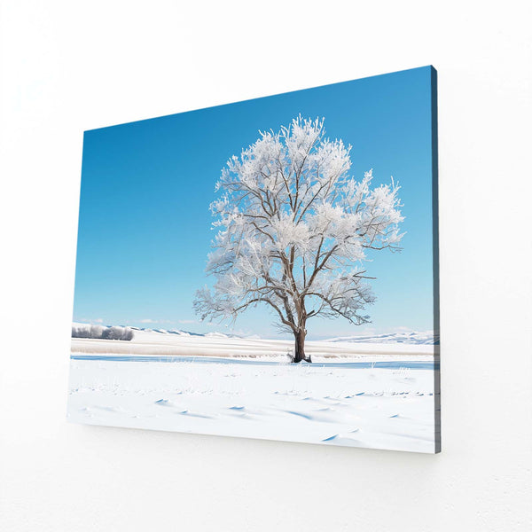 Frosted Elegance Tree Art | MusaArtGallery™