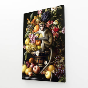 Fruits Monkey Art