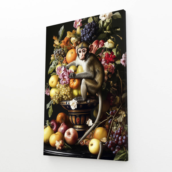 Fruits Monkey Art