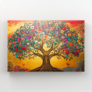 Fruits Tree Of Life Wall Art