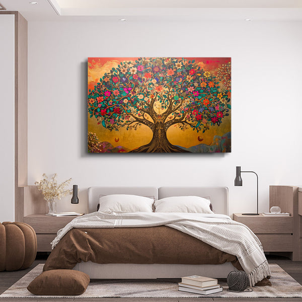 Fruits Tree Of Life Wall Art